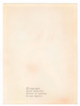 John Lennon & Yoko Ono Iconic Original Annie Leibovitz Stamped Rolling Stone Cover Photograph