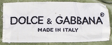 Madonna Owned and Re-Gifted Dolce & Gabbana Reversible Wrap Cocoon Coat Circa Mid-1990’s