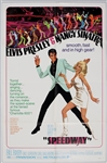 Elvis Presley 27 x 39 Original "Speedway" Movie Poster 