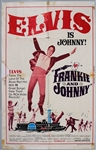 Elvis Presley 26 x 41 "Frankie and Johnny" Original Movie Poster