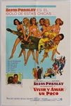 Elvis Presley 29 x 43 Original "Live a Little, Love a Little" Mexican Movie Poster