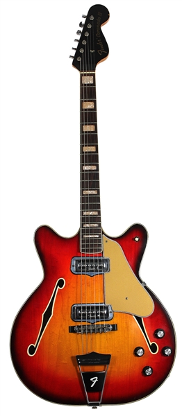 Elvis Presley "Speedway" Film Used Fender Coronado II Guitar