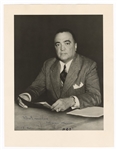 J. Edgar Hoover Signed Photograph JSA Authentication    