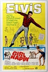 Elvis Presley  Original Girl Happy One Sheet Movie Poster
