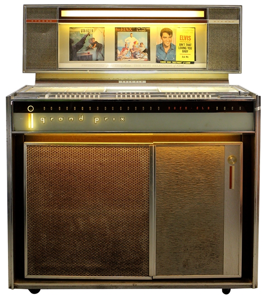 Elvis Presley Vintage Rock-Ola Jukebox