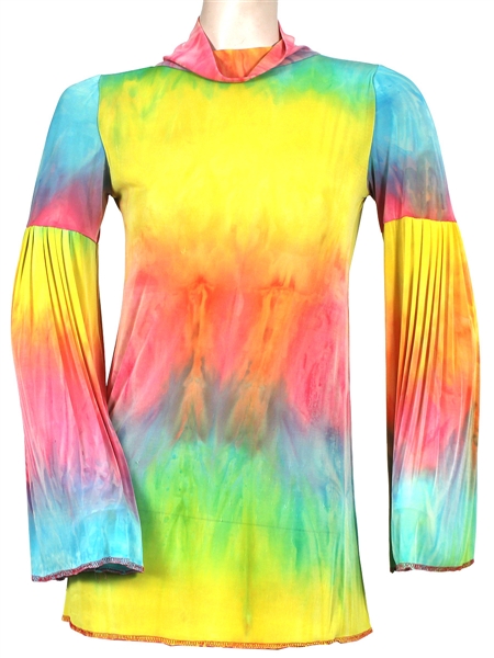 Miley Cyrus "The Voice" Worn Rainbow Top 