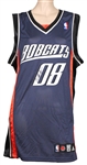 Carrie Underwood Stage Worn and Signed Charlotte Bobcats Basketball Jersey