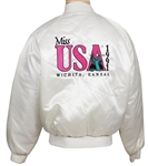 Joe Walsh Worn 1991 Miss America Pageant Worn White Judge's Jacket