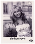 Britney Spears Signed Photograph with Oops…I Did It Again Backstage Concert Passes and Catering Laminate