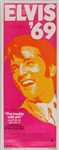 Elvis Presley Elvis '69 The Trouble With Girls Original Insert Movie Poster