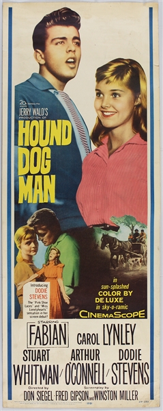 Fabian "Hound Dog Man" Original Insert Movie Poster