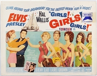 Elvis Presley Girls! Girls! Girls! Original Half-Sheet Movie Poster