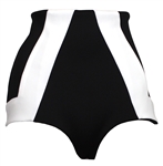 Gwen Stefani Stage Worn Ashton Michael Custom Black and White Shorts