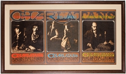 The Charlatans Original 1967 Avalon Ballroom Concert Posters (3)