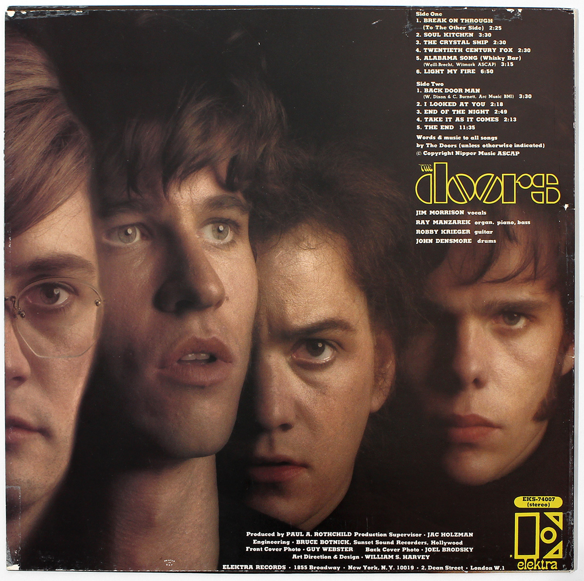 Lot Detail The Doors Original Album Cover Movie Prop 