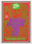 Van Morrison Original 1967 Avalon Ballroom Concert Poster
