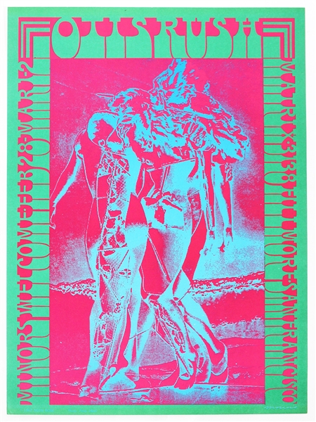 Otis Rush Original 1967 Matrix Concert Poster