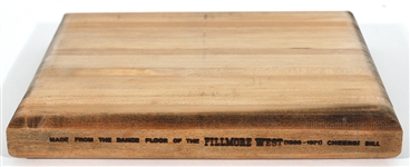 Fillmore West Limited Edition Dance Floor Section/Cutting Board