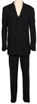 George Michael25 Live World Tour Stage Worn Giorgio  Armani Custom Black Suit