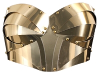 Lady Gaga Just Dance Roseland Ballroom Stage Worn Gold Metal Bustier