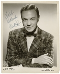 Alan Freed Signed & Inscribed Original Vintage Photograph JSA LOA