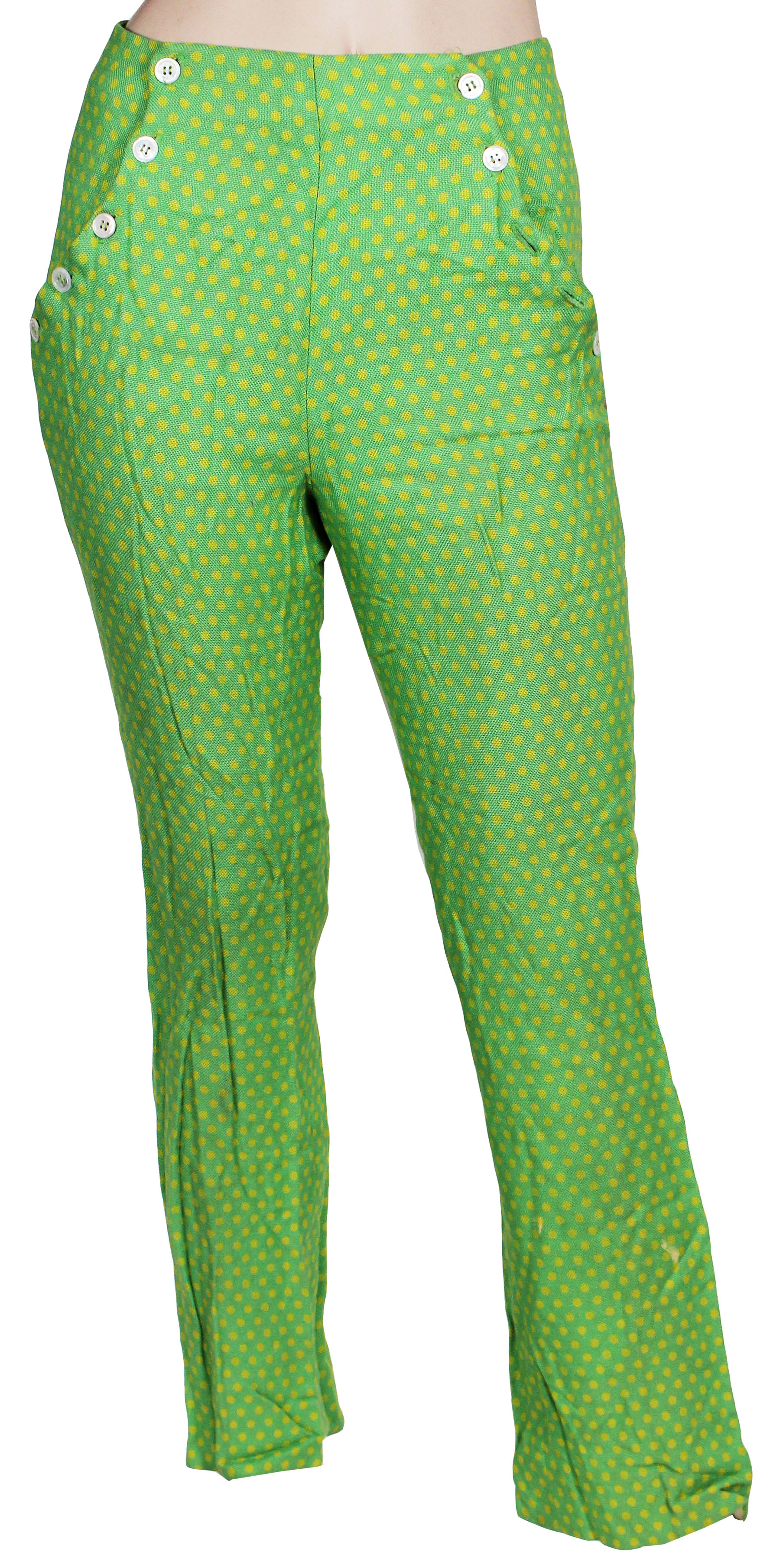 lime green pants womens