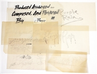 Prince “Purple Rain” Original Iconic Album Cover Artwork from the Personal Collection of Jay Vigon