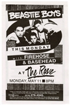 Beastie Boys at The Rave Original 1992 Concert Flyer