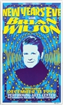 Beach Boys Brian Wilson Signed Original 1999 New Year's Eve Concert Poster