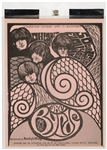 The Byrds Original 1967 Concert Handbill