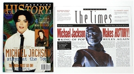 Michael Jackson Personally Owned "HIStory" Magazines