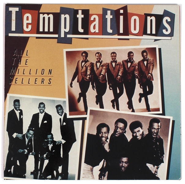 Michael Jackson Personally Owned Temptations Original "All The Million Sellers" Program 