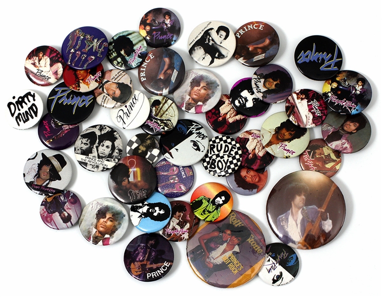 Set of Prince Original Pins