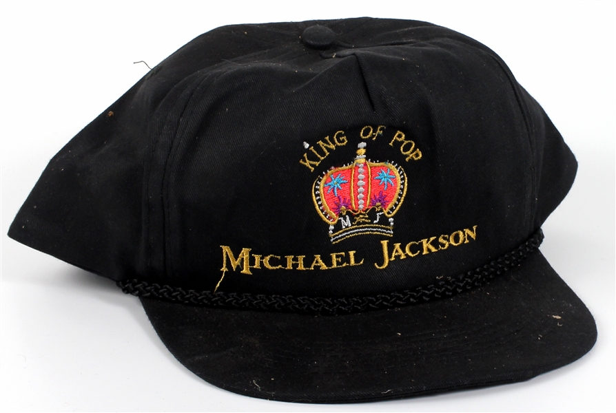 Michael Jackson Personally Owned "Michael Jackson King of Pop" Hat