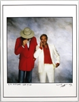 Mick Fleetwood & John McVie Original Neal Preston Signed Oversized Giclée Artist's Print