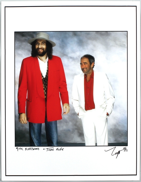 Mick Fleetwood & John McVie Original Neal Preston Signed Over-Sized Giclée Artists Print