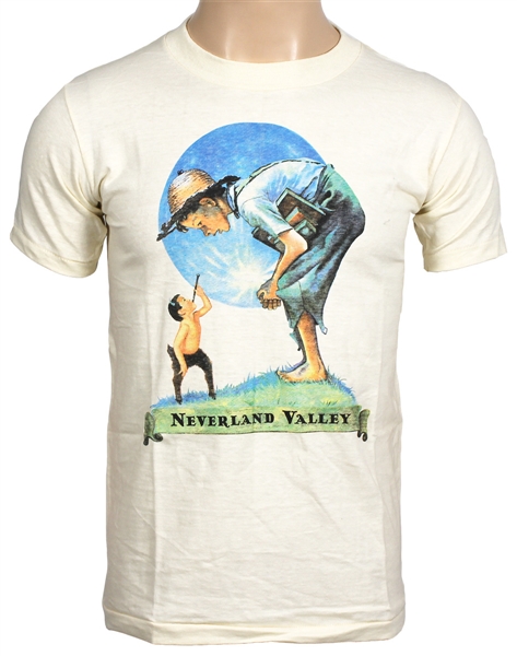 Michael Jackson Personally Owned "Neverland Valley" Off-White Childrens/Junior  T-Shirt