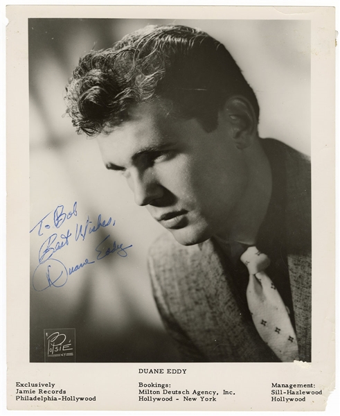 Duane Eddy Signed Photograph JSA Authentication