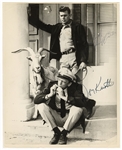 Andy Griffith and Don Knotts Signed Andy Griffith Show Photograph JSA LOA