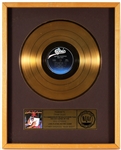 Luther Vandross Busy Body Original RIAA Gold Record Album Award Presented to Frank DiLeo