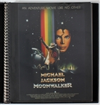 Michael Jackson Original "Moonwalker" Original Movie Artwork Portfolio Owned by Manager Frank DiLeo