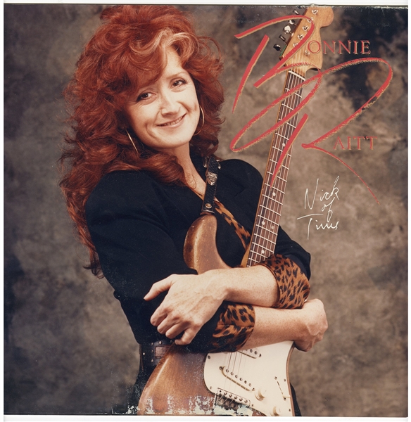 Bonnie Raitt "Nick of Time" Original Alternate Album Front and Back Cover Artwork from the Collection of Larry Vigon