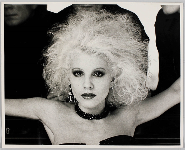 Missing Persons Original "Right Now"  Helmut Newton Alternate Record Sleeve Photographs from the Collection of Larry Vigon