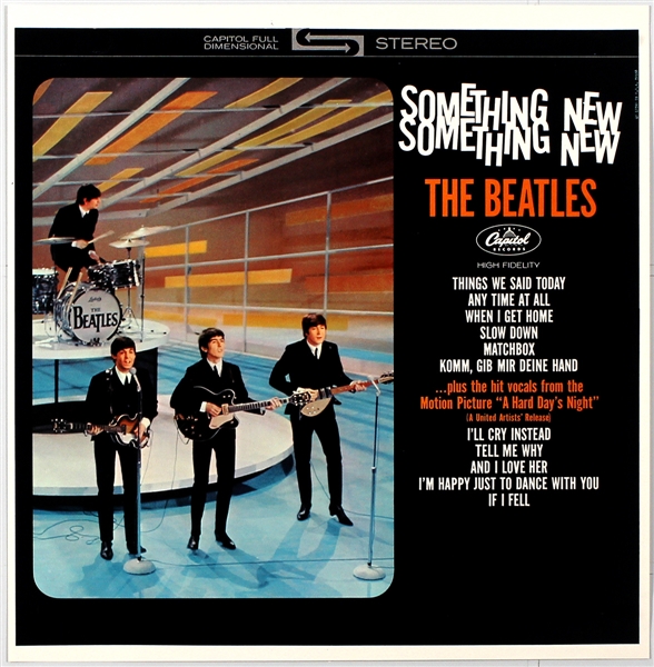 Beatles "Something New" Original Album Slick