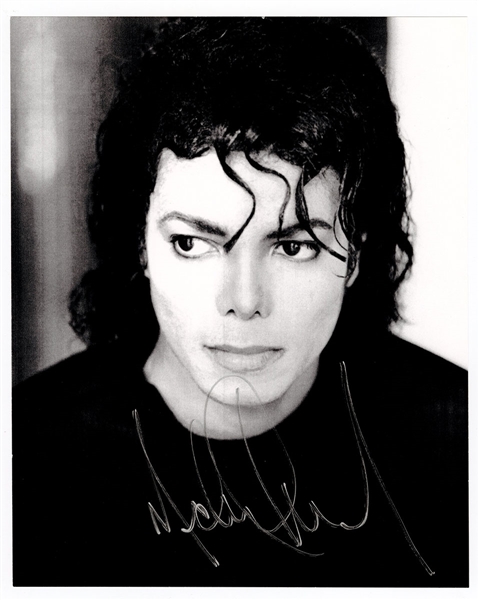 Michael Jackson Signed Photograph Print