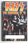 KISS Farewell Tour 2001 Original Itinerary 