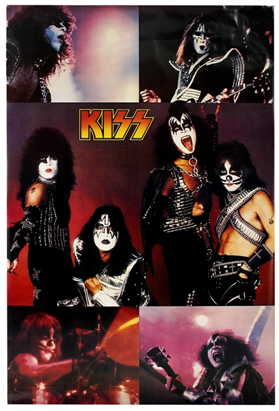 KISS Original Promotional Poster