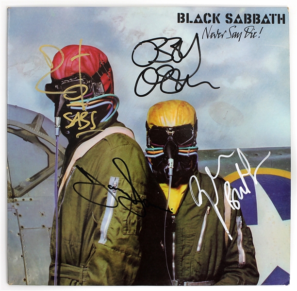 Black Sabbath Signed "Never Say Die!" Album