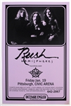 Rush Original Concert Poster
