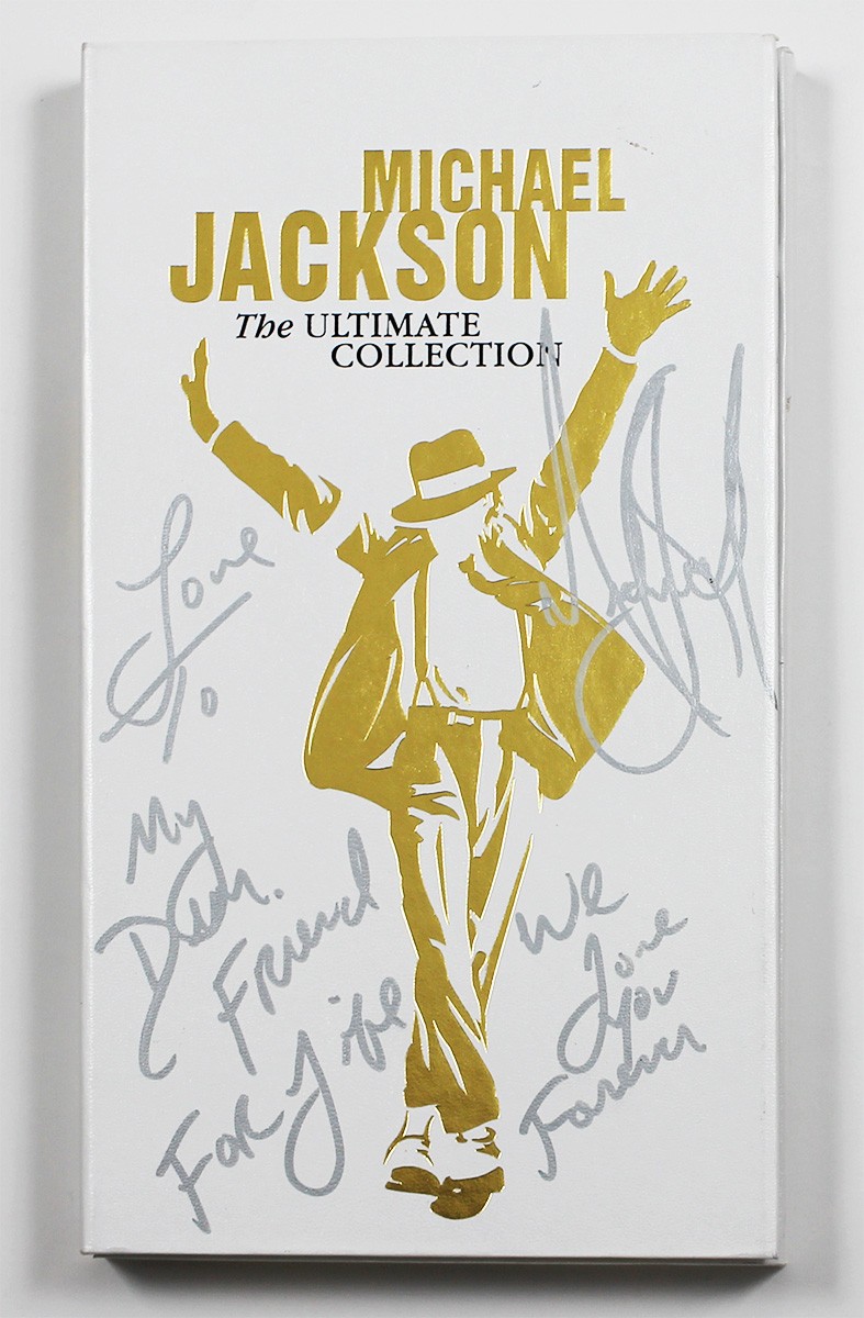 Lot Detail - Michael Jackson Signed & Inscribed